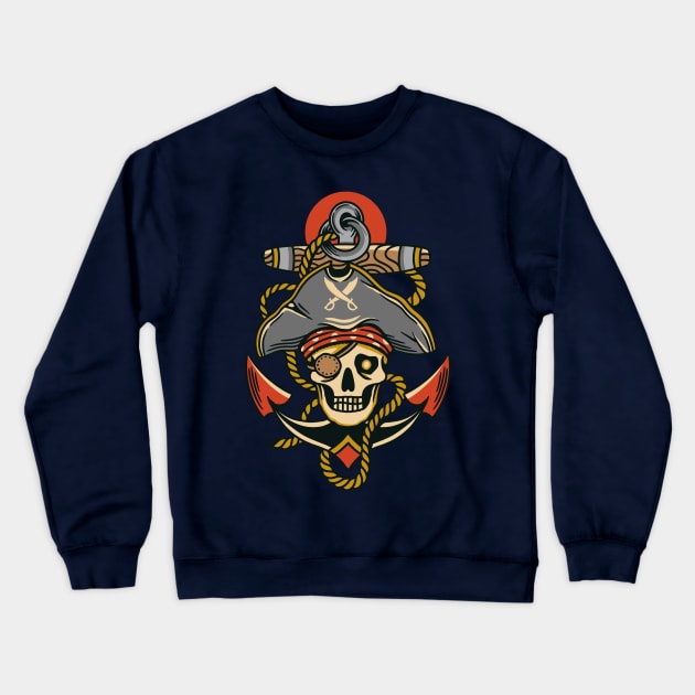 Pirate Vibes Crewneck Sweatshirt by TerpeneTom